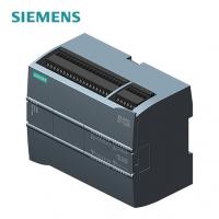 SIMATIC S7-1200, CPU 1215C, compact CPU, AC/DC/relay, 2 PROFINET ports, onboard I/O: 14 DI 24 V DC; 10 DO relay 2 A, 2 AI 0-10 V DC, 2 AO 0-20 mA DC, power supply: AC 85-264 V AC at 47-63 Hz, program/data memory 200 KB