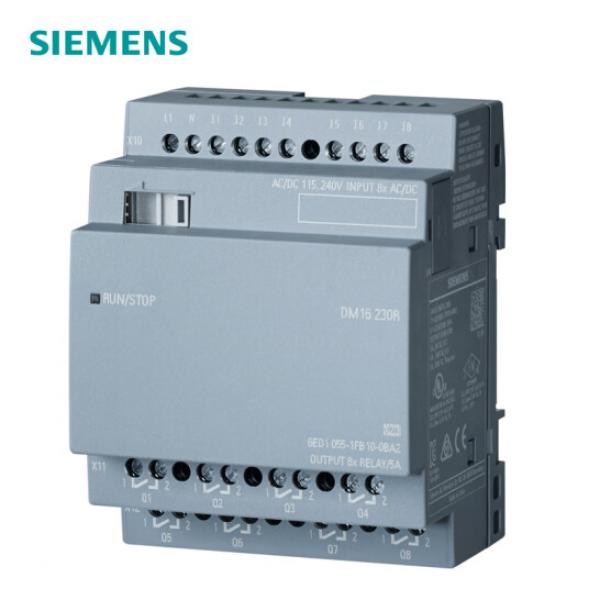 SIEMENS LOGO ExtendModule 230V/230V/Relay 8 Digital input 6ED10551FB100BA2 PLC  Programmable controller