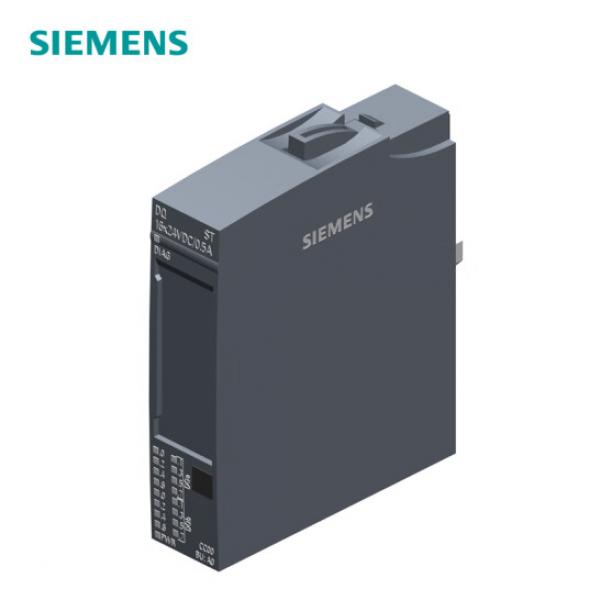 SIMATIC ET 200SP, Digital output module, DQ 16x 24V DC/0,5A Standard, Source output (PNP,P-switching) Packing unit: 1 piece, fits to BU-type A0, Colour Code CC00, substitute value output, module diagnostics for: short-circuit to L+ and ground