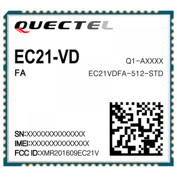 EC21-VD IOT/M2M-optimized LTE Cat1 Module 1 Pcs